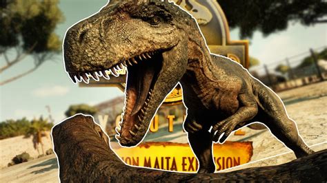 Battle At Big Rock Allo Malta Skins Showcase Jurassic World Evolution 2 Malta Expansion Youtube