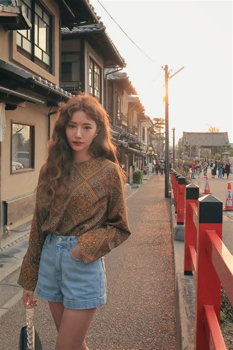 [stylenanda] extended sleeve paisley print blouse korean fashion trends korean street fashion
