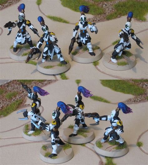 Playful and sinister, the frozen stars is well known for its players sense of humor. Alternative Harlequin Paint Schemes - Forum - DakkaDakka
