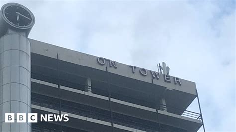 Edward Colston Slave Traders Name Removed From Bristol Tower Bbc News