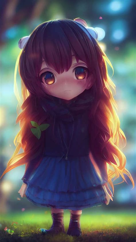 Cute Baby Girl Anime Iphone Wallpaper Hd Iphone Wallpapers Iphone