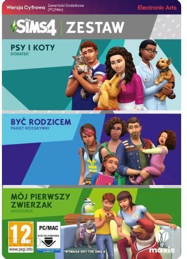 The Sims 4 Zestaw 1 Psy I Koty Być Rodzicem Mój Pierwszy Zwierzak