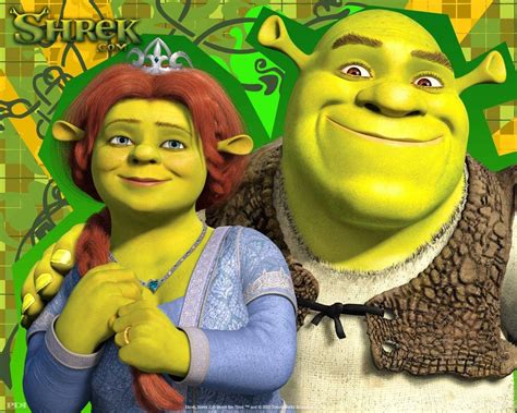 Download Fiona And Shrek Pc Abstract Background Wallpaper
