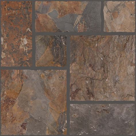 Floors 2000 Autumn 7 Pack Leaf 18 In X 18 In Porcelain Floor And Wall