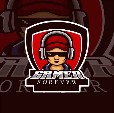 Esports Gaming Forever Logo Badge Vector Art At Vecteezy