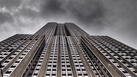 Low Angle Photography Of A High Rise Building Hd Wallpaper Wallpaper