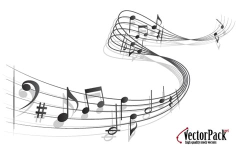 Free Vector Music Notes Vektor Zum Kostenlosen Download Freeimages
