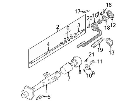 Your driving and the road section. GMC SAFARI Steering Column Tube. 1985-95 W/TILT WHEEL ...