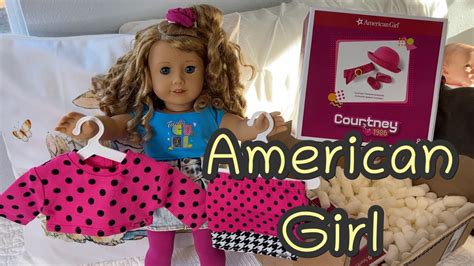 American Girl Courtney 1986 First American Girl Doll Opening