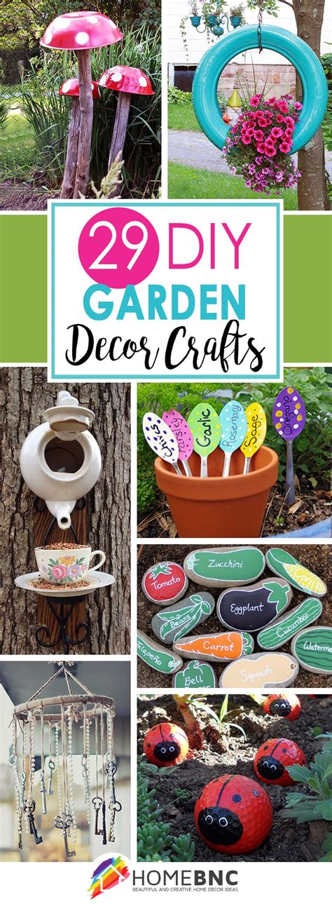 Best DIY Garden Crafts Ideas And Designs For