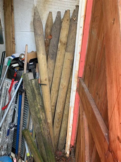Round fence posts | in Southampton, Hampshire | Gumtree