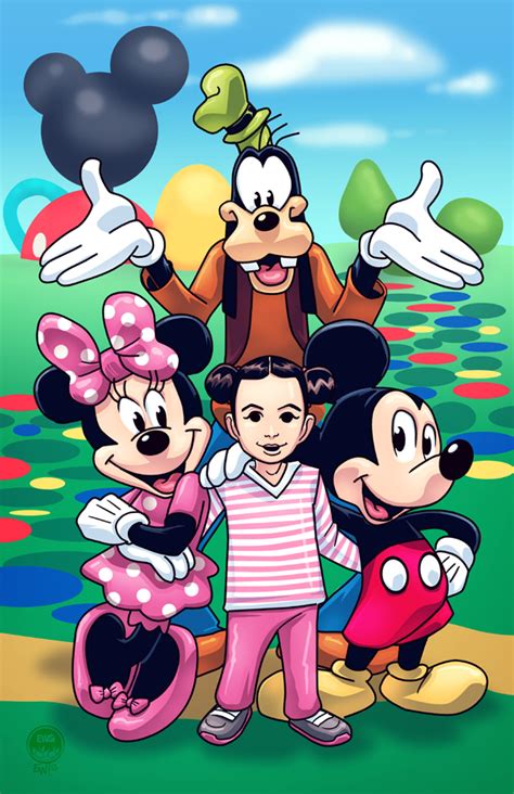 Mickey Mouse Clubhouse Commission By Eryckwebbgraphics On Deviantart