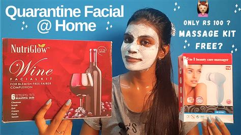 How To Do A Facial At Home Quarantine Home Facial Rs100 Per