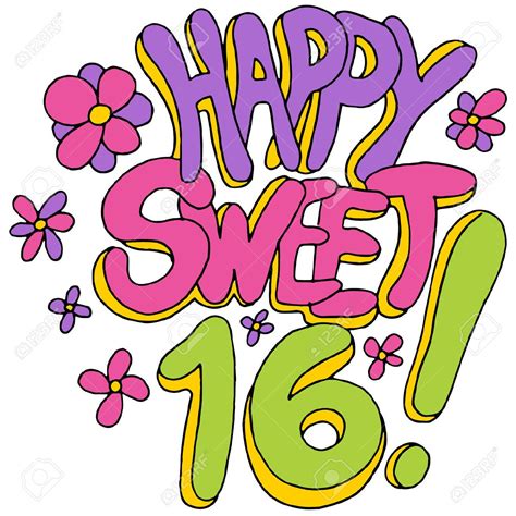 Free 16th Birthday Clip Art 10 Free Cliparts Download Images On