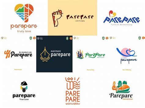 10 Besar Finalis Desain Logo Branding Pariwisata Kota Parepare