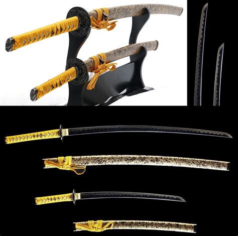 Samurai Sword Kinun Daisho Set Katana＆wakizashi For Sale Samurai Museum Shop