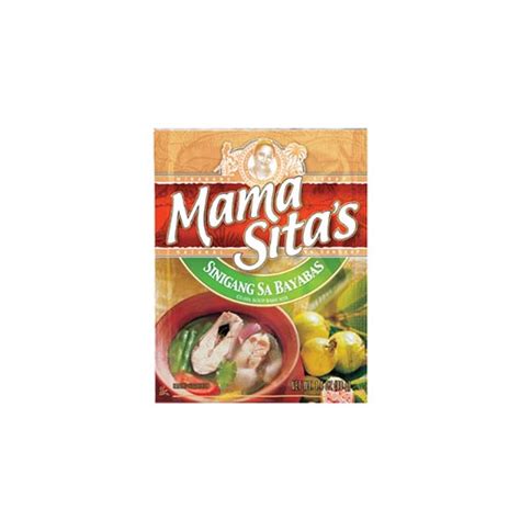 Mama Sitas Sinigang Sa Bayabas Guava Soup Base Mix 40g Pinoy Mart