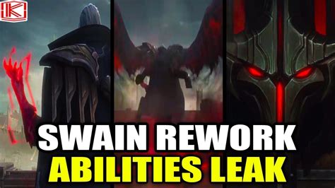 Swain Rework Abilities Leak 2018 League Of Legends Youtube