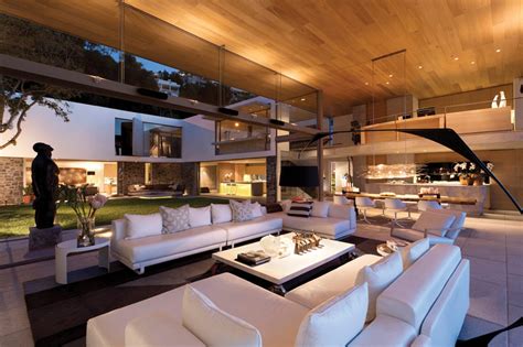 Modern Coastal House Living Room