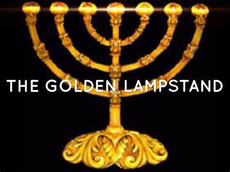 Image Of Golden Lampstand Tabernacle Of Moses Taberna