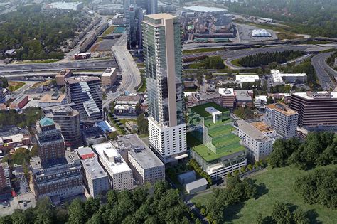 Midtown Atlanta Tower Proposal At 17th And Peachtree Has Stalled