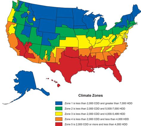 Map Of United States Climate Zonesmap United States Direct Map