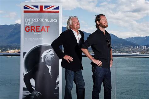 Richard Branson and friend | Joseph Lalonde