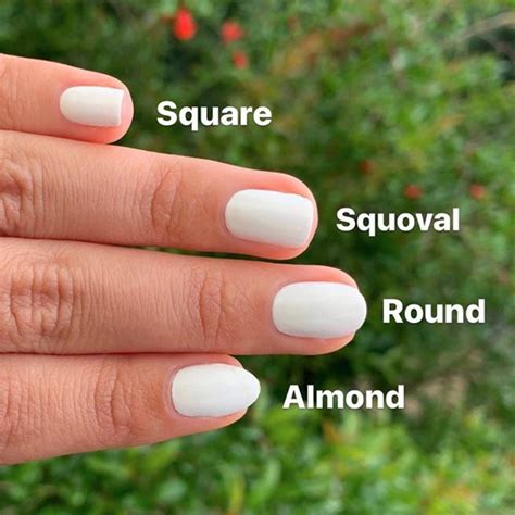 squoval nails are the most universally flattering nail shape here s why squoval nails types