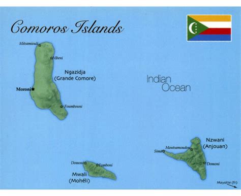 Maps Of Comoros Collection Of Maps Of Comoros Africa Mapsland