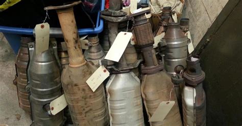 Officers Find 36 Stolen Catalytic Converters At Stockton Residence