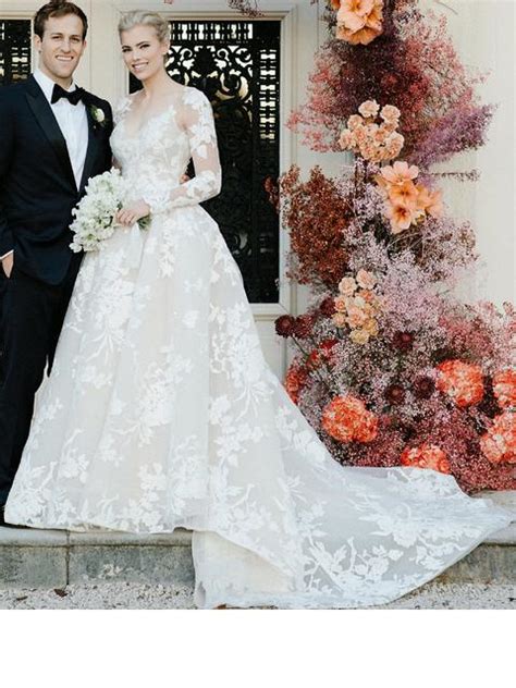 Monique Lhuillier Maeve Wedding Dress Used Size 8 4000