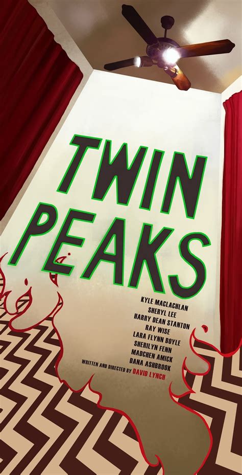 Twin Peaks Show Poster Leann Hill Art