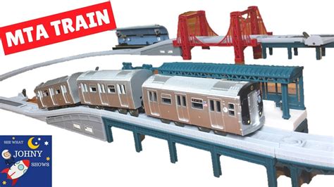 Mta Trains For Kids Nyc Subway Train Toy Set Usa Train Series Youtube