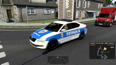Police AI Traffic Pack V ETS Euro Truck Simulator Mods American Truck Simulator Mods