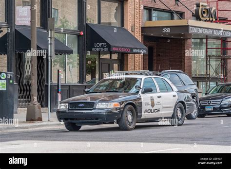 Minneapolis Police Squad Patrol Car Stock Photo Alamy