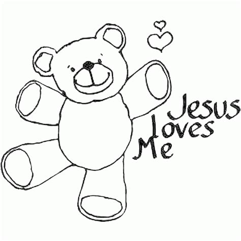 Coloring Page God Love Me - Coloring Home