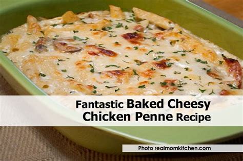 This is an easy chicken dinner the whole family will love! montana's baked chicken penne recipe