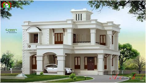 Square Feet Kerala House Elevation Architecture Home Plans