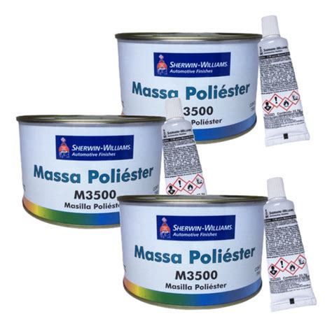 Massa Poliester M G C Catalisador Sherwin Williams Frete Gr Tis