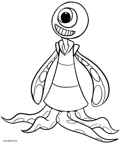 Add some astronaut and spaceship toys and some rocks. Cartoon Alien Coloring Pages at GetColorings.com | Free ...