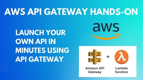 AWS API Gateway Hands On Launch Your Own API In Minutes Using AWS API Gateway YouTube