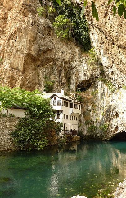 The Source Of River Buna In Blagaj Bosnia And Its A Beautiful World