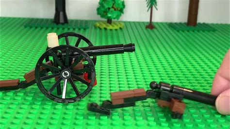 Custom Lego Civil War Cannon Youtube