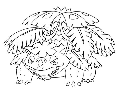 Well you're in luck, because here they come. Pokemon Coloring Pages Mega Venusaur - BubaKids.com