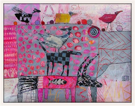 Art Du Collage Collage Art Mixed Media Pink Abstract Art Abstract
