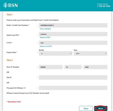 Tekan pada link, first time registration. mybsn.com.my First Time Registration : Malaysia - www ...