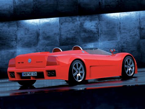 Volkswagen W12 Roadster Concept 1998 Old Concept Cars