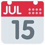 Emoji Clipart Calendar Svg Line Transparent Twemoji