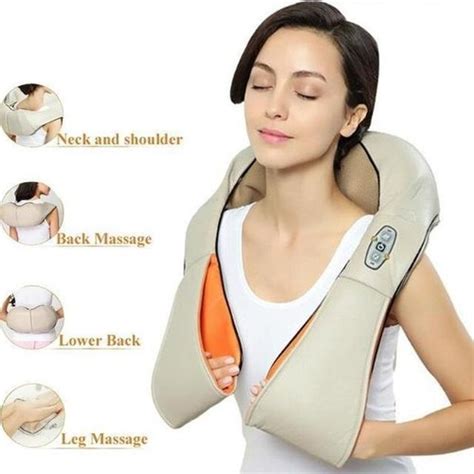 Shiatsu Kneading Neck And Shoulder Massager Health And Beauty Buy