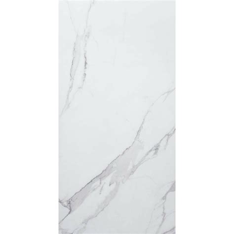 Place White Marble Effect Porcelain Wall And Floor Tiles